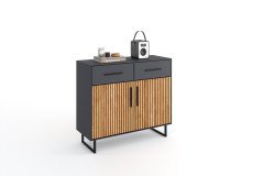 Stella-living von Elfo Möbel - Wohnwand Eiche