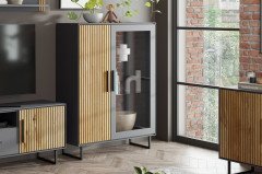 Stella-living von Elfo Möbel - Wohnwand Eiche