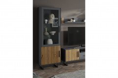 Stella-living von Elfo Möbel - Wohnwand Eiche