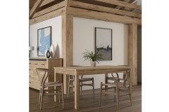 San Cayetano von Forte - Couchtisch Mauvella Oak