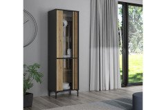 Joakimis von Forte - Couchtisch Mauvella Oak/ Black