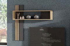 Joakimis von Forte - Couchtisch Mauvella Oak/ Black