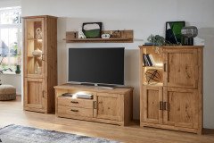 Boston-living von IDEAL Möbel - TV-Unterteil Asteiche bianco