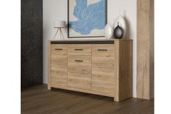 San Cayetano von Forte - Couchtisch Mauvella Oak