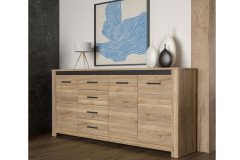 San Cayetano von Forte - Couchtisch Mauvella Oak