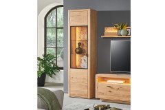 Vamos von IDEAL Möbel - Wohnwand in Asteiche/ Kaminholzoptik