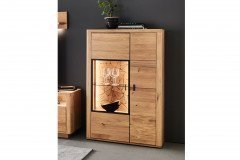 Vamos von IDEAL Möbel - Wohnwand in Asteiche/ Kaminholzoptik