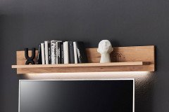 Vamos von IDEAL Möbel - Wohnwand in Asteiche/ Kaminholzoptik