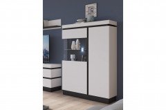 Corte/ Campania von Meble Wojcik - Couchtisch Eiche/ grau