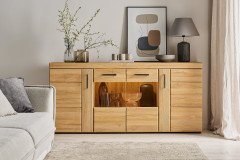 Cortina von Meble Wojcik - Wohnwand 1 Eiche