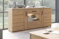 Cortina von Meble Wojcik - Wohnwand 1 Eiche