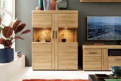 Cortina von Meble Wojcik - Wohnwand 1 Eiche