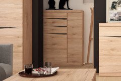 Summer von Meble Wojcik - Wandpaneel TYP 61 Eiche