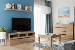 Summer von Meble Wojcik - Wandpaneel TYP 61 Eiche