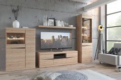 Summer von Meble Wojcik - Wandpaneel TYP 61 Eiche