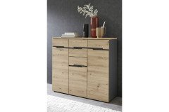 Memphis-living von Innostyle - Wohnwand 3-teilig Artisan Eiche