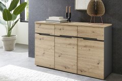 Memphis-living von Innostyle - Wohnwand 3-teilig Artisan Eiche