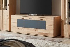 Faith von Ideal Möbel - Wohnwand Alteiche bianco geölt