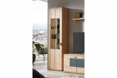 Faith von Ideal Möbel - Wohnwand Alteiche bianco geölt