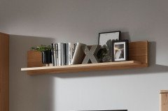 Faith von Ideal Möbel - Wohnwand Alteiche bianco geölt