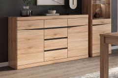 Summer von Meble Wojcik - Wandpaneel TYP 61 Eiche