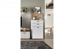 Basset von IDEAL Möbel - TV-Unterteil in Modern white