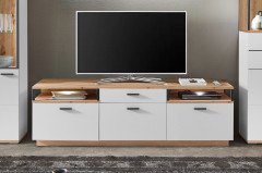 Basset von IDEAL Möbel - TV-Unterteil in Modern white
