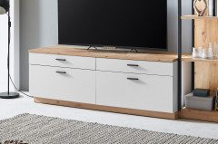 Basset von IDEAL Möbel - TV-Unterteil in Modern white