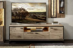 Ruben von Wohnconcept - Vitrine 4T 78 HH 01 in Viking Oak Nature