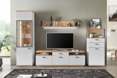 Basset von IDEAL Möbel - TV-Unterteil in Modern white