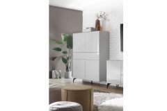 Imola von Mäusbacher - Highboard in Kreidegrau