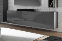 Imola von Mäusbacher - Highboard in Kreidegrau