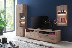 Prato von MCA - Wohnwand in Viking oak