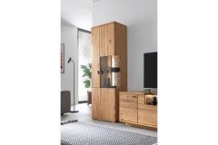 Venedig von MCA - Wohnwand mit massiven Wildeichenfronten