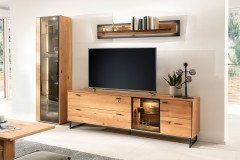 Assini von MCA - Wohnwand 1007685 Ast-/ Balkeneiche