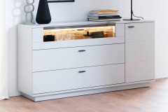 Lissabon von MCA - Sideboard in Modern white