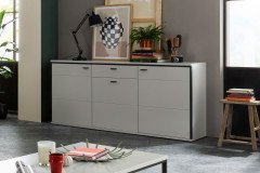 Mori von MCA furniture - Wohnwand 1003445 in Modern white