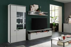 Mori von MCA furniture - Wohnwand 1003445 in Modern white