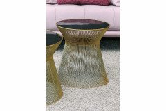 Criss Cross von GUTMANN - Beistelltisch 66925 in Schwarz