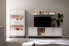 Louisiana von MCA furniture - TV-Element 1004256 modern white