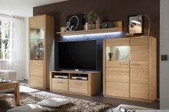 Sena von MCA - Wohnwand 1004720 Kernbuche, geölt, 4-teilig