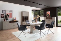 Lüttich von MCA - TV-Unterteil mit Glasausschnitt im Deckblatt