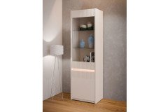 Oak Squere von Forte - dreiteilige Wohnkombination Mauvella Oak/ Sand