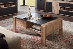 Lamella von Wohnconcept - Wohnwand mit Vitrine, TV-Unterteil und Wandregal