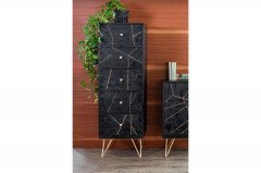 Scan von GUTMANN - Beistelltisch-Set 65158 Akazie/ Metall