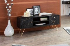 Scan von GUTMANN - Beistelltisch-Set 65158 Akazie/ Metall