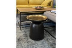 Criss Cross von GUTMANN - Beistelltisch 66925 in Schwarz