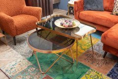 Moda von GUTMANN - Beistelltisch-Set 65439 Marmor/ Metall