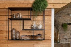 Gatsby-living von GUTMANN - Beistelltisch 62603-50 Eisen/ Mango