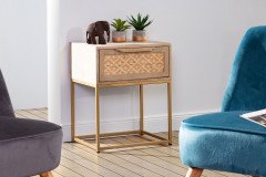 Belkin von GUTMANN - Beistelltisch 67338 aus Mangoholz